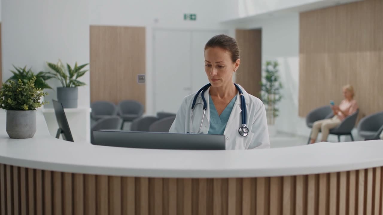 Healthcare industry scene